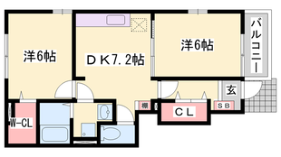 明石駅 バス15分  水谷2丁目下車：停歩5分 1階の物件間取画像